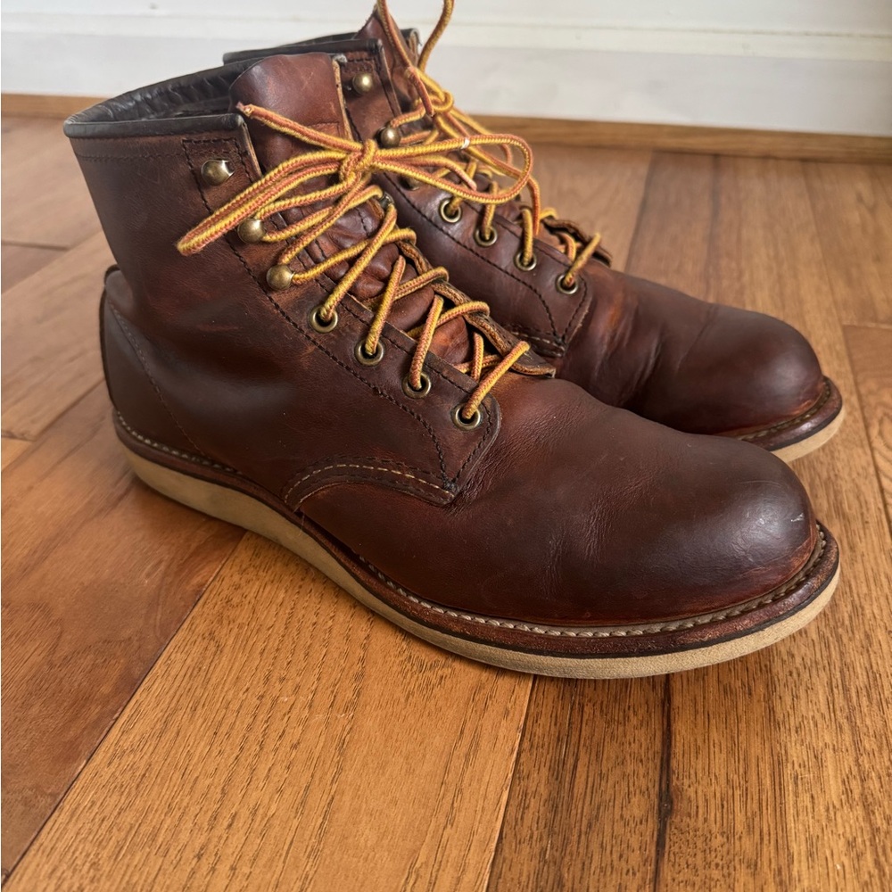 Red Wing Rover 2950 Brown Leather Boots